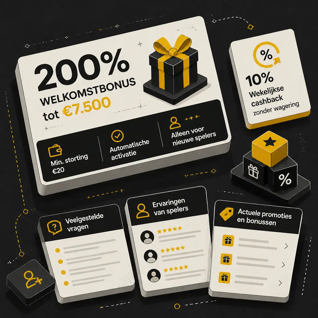 Instant Casino Bonus Code en Promoties visual guide for Instant Casino